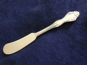 National Silver Co Princess Elizabeth Flat Handle Butter Spreader 5.75” - Picture 1 of 7