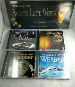 Vintage Best of Andrew Lloyd Webber 4 CD Set Katzen Phantom Evita Collectors Edition - Bild 1 von 8