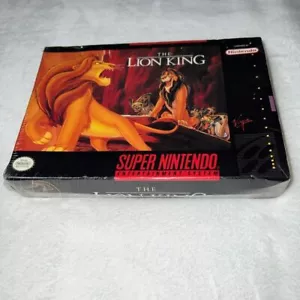 Nintendo The Lion King SNES Game Factory Sealed Virgin Games Disney Vintage 1994 - Picture 1 of 6