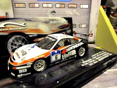 PORSCHE 911 GT3 997 Alzen Hankook 24h Nürburgring 2009 #6 Menzel Minichamps 1:43 - Bild 1 von 4