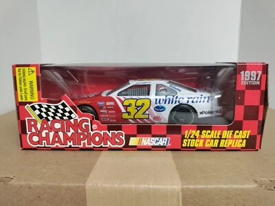 Racing Champions escala 1/24 diecast 1997 edición #32 White Rain Dale Jarrett Foto 1 de 4