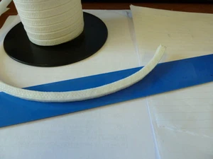 Stopfbuchspackung / Seil / geflochten reines PTFE 19mm Vierkant x 1m lang - Bild 1 von 1