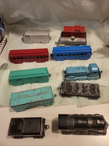 Vtg Midge Toy Trains , Total 11 - Picture 1 of 7