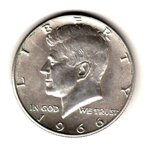 USA 1/2 dolar plata 1966 KENNEDY S/C United States of America Half dollar silver - Picture 1 of 2