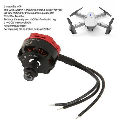 FPV Bürstenloser Motor 2300 KV CW/CCW 3-4S Racing Drone Bürstenloser Motor Für - Bild 1 von 4