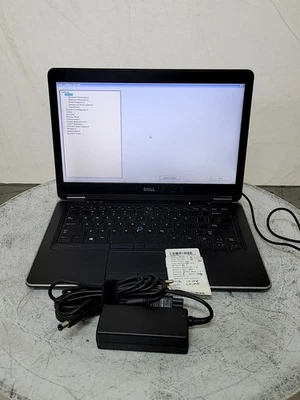 DELL LATITUDE E7440 14" Laptop Core I5-4300U 8GB 250GB SEE NOTES - Image 1 of 4