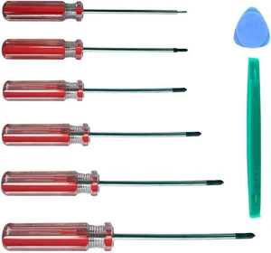 Juego de 6 destornilladores de tres alas tipo Y 1,5 mm 2,0 mm 3 mm 4 mm 5 mm 6 mm triple punto - Imagen 1 de 2