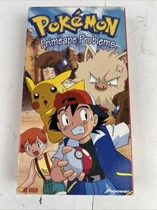 Pokemon - Primeape Problems - VHS Video tape Cassette Viz Video Pioneer - Picture 1 of 3