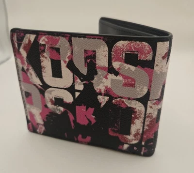 Cartera Billetera Michael Kors Para Hombre Cooper Gráfico Logo CHILE - NUEVA CON ETIQUETAS Foto 1 de 3