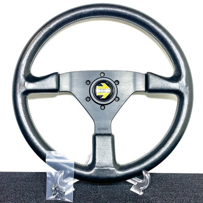 MOMO Veloce Racing TYP V35 350mm Steering Wheel Italy JDM Toyota 86 Mazda Miata - Imagem 1 de 4