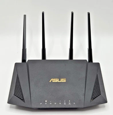 Router Gigabit AiMesh USB de doble banda WiFi 6 ASUS RT-AX3000 RT-AX58U AX3000 Foto 1 de 4