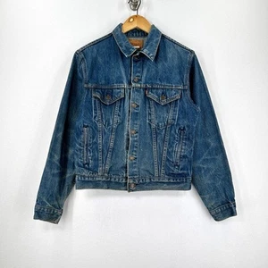 Levi's Youth Vintage 80s Trucker Jacket USA Youth Size 20 - Picture 1 of 4