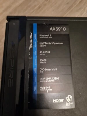 Acer ax3910 mit Windows 10 PC - Bild 1 von 3