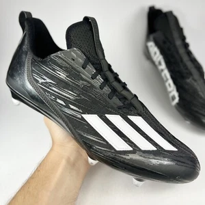 Adidas Adizero 22 Detach Black White HR1614 Men’s Football Cleats Size 14 - Picture 1 of 10