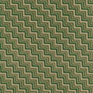 Graphix Chevron Zig Zag Lines Green 100% Cotton Fabric by The Yard - Picture 1 of 1