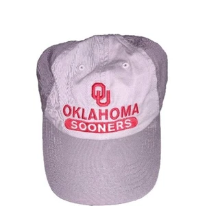 NCAA Oklahoma Sooners Captivating Headwear Adjustable 100% Cotton Gray Hat Cap - Picture 1 of 5