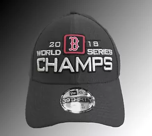 Red Sox 2018 World Series Champions Hat 39 Thirty Flex Fit One Size Fits - Picture 1 of 7