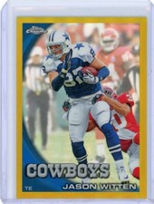 2010 Topps Chrome Football Gold Refractor #C15 Jason Witten #46/50