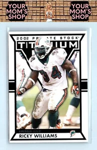 2002 Pacific Private Stock Titanium #54 Ricky Williams Retail - Picture 1 of 2