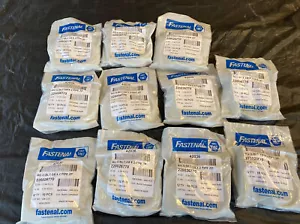 Lot Of 110 Fastenal U-Bolt 3/8 x 2" 42036 RG U-Blt 3/8 X 2 Pipe Zp 11 Bags Of 10 - Picture 1 of 6