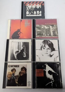 7x U2 CDs Boy October Rattle And Hum Wide Awake Unforgettable Fire Under A Blood - Picture 1 of 2