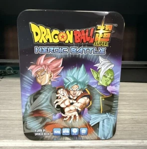 Dragon Ball Z Super Heroic Battle Game DBZ Anime in Metal Tin New In Box - Picture 1 of 8