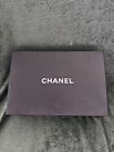 Empty Black Chanel shoe box (12x8x4 Inches)