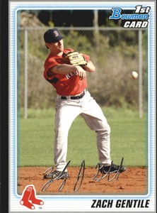 2010 Bowman Prospects Baseball Black #BP62 Zach Gentile