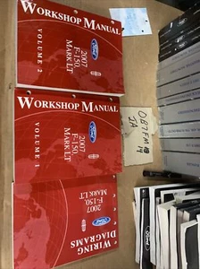 2007 FORD F-150 F150 Mark LT TRUCK Service Shop Repair Manual Set W EWD NOS - Picture 1 of 12