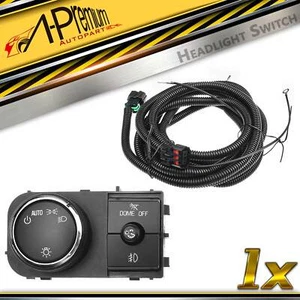 Interruptor de faros con luces antiniebla para Chevrolet Avalanche GMC Sierra 1500 Yukon - Imagen 1 de 8