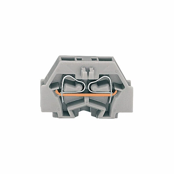 WAGO 260-301 2 Conductor 18A Through Terminal Block Fixing Flange Grey - Image 1 of 1