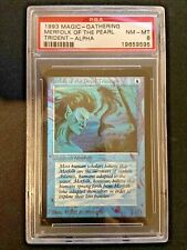 Merfolk Of The Pearl Trident - Alpha PSA 8 NM-MT - Magic The Gathering MTG