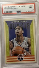 2012 PANINI PAST AND PRESENT #237 ANTHONY DAVIS RC ROOKIE PSA 9 MINT