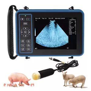 Tragbares Ultraschallgerät für Tierärzte Handscanner für Hunde, Schafe, Schweine - Bild 1 von 6