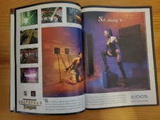 Deathtrap Dungeon Video Game Print Ad Art Rare HTF PS1 PlayStation 1998