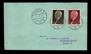 Poland SC# 317 - 318 FDC / Light Corner Crease - L11109 - Picture 1 of 2