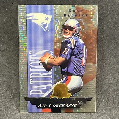 1996 Collector's Edge President's Reserve 'Air Force One' Drew Bledsoe #'d /2500 - Image 1 of 2