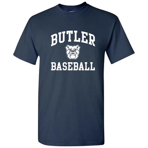 Camiseta de béisbol Butler Bulldogs con logotipo de arco - azul marino - Imagen 1 de 7