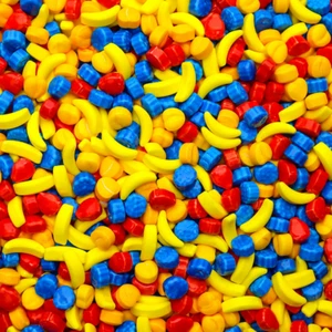 Caramelo duro Global Gumball Kids 2 lb forma de fruta fiesta a granel máquina de repuesto - Imagen 1 de 4