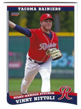 2021 Tacoma Rainiers (Triple A-Seattle Mariners) Vinny Nittoli