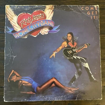 Rick James Stone City Band - Come Get It! vinyl LP record TESTED *READ Foto 1 de 4
