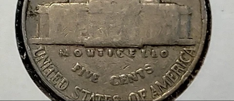 1939 DDR Jefferson Nickel - free ship Cover