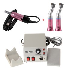 Dental Micromotor Polisher Polishing 3.5KRPM Motor+2* Contra Angle Handstück pik