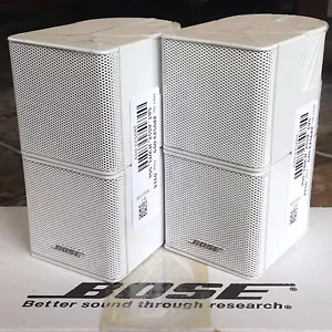 2 Altavoces Bose Jewel Doble Cubo Premium en Absolutamente COMO NUEVOS Blanco - Imagen 1 de 10