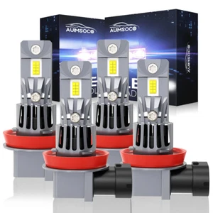 For Nissan KICKS 2019-2024 LED Headlight Bulbs H9 H11 LUCES Blanco LOW HIGH Beam - Bild 1 von 11