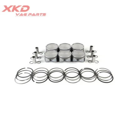 V6 3.0L Piston & Ring Kit Φ 20mm Fit For AUDI A4 2002-2005 AVK BGN ASN BBJ - Image 1 of 4