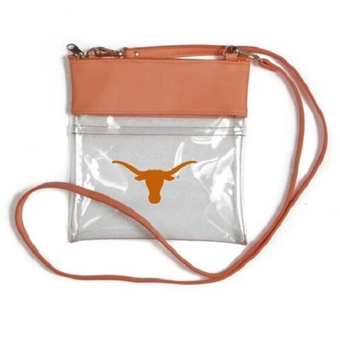 Texas Longhorns NCAA Clear Gameday Crossbody Purse Cover