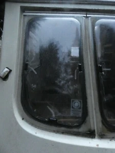 Caravan window,Swift Cappuccino,others,47.5x83cm,hinge,support arms,catches,seal - Picture 1 of 3