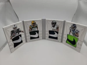 National Treasures Quad Nike SwooshBooklet  Cooper Agholor Lockett Mongomery 2/2 - Picture 1 of 4