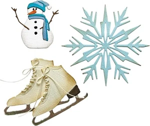 Sizzix Tim Holtz Thinlits Dies Vault WINTER WISHES 666717 Christmas - Picture 1 of 1